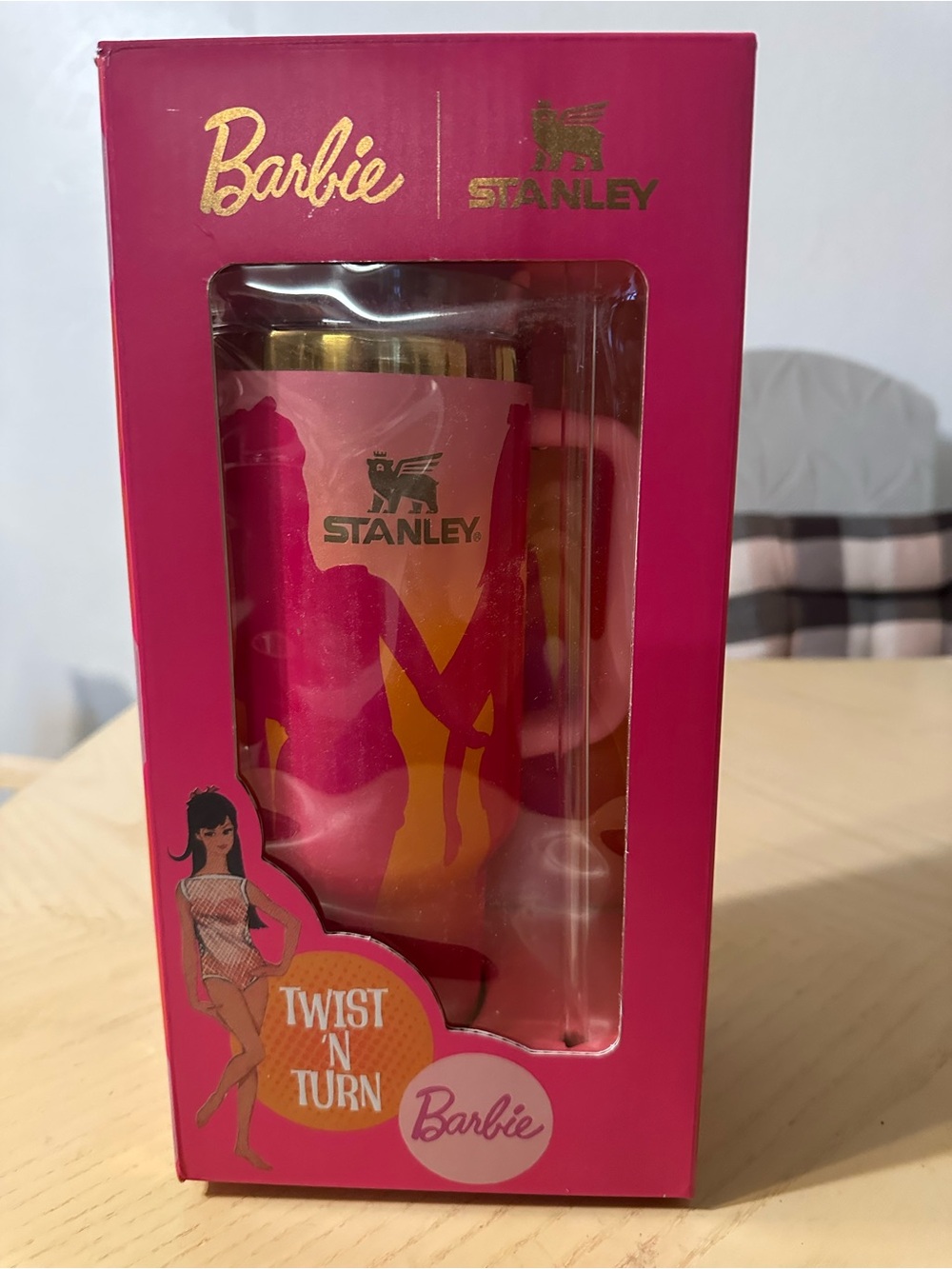 Barbie x Stanley Pink & Orange Insulated Tumbler